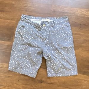 Ezekiel polka dot shorts above the knee